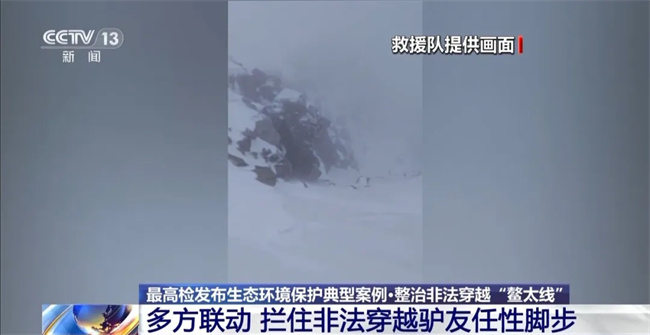 毁草”！非法穿越“鳌太线”屡禁不止最高检出手了→j9九游真人游戏第一平台【央视新闻】“种草”变“(图6)